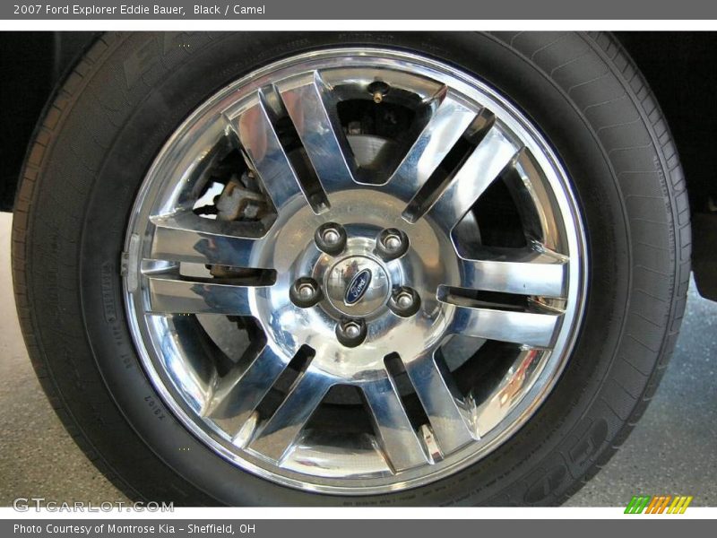 Black / Camel 2007 Ford Explorer Eddie Bauer