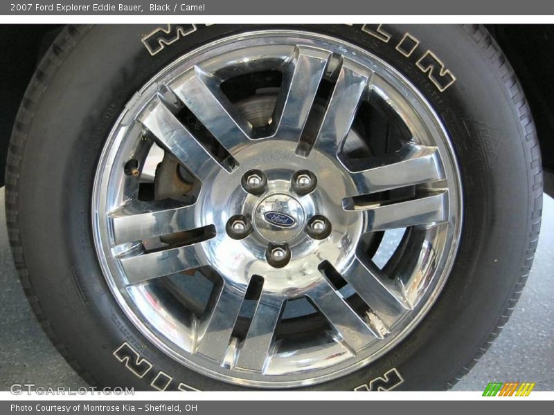 Black / Camel 2007 Ford Explorer Eddie Bauer