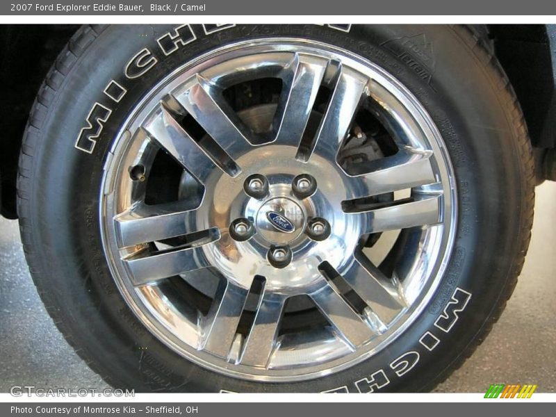 Black / Camel 2007 Ford Explorer Eddie Bauer