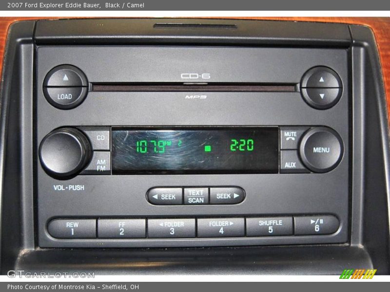 Black / Camel 2007 Ford Explorer Eddie Bauer
