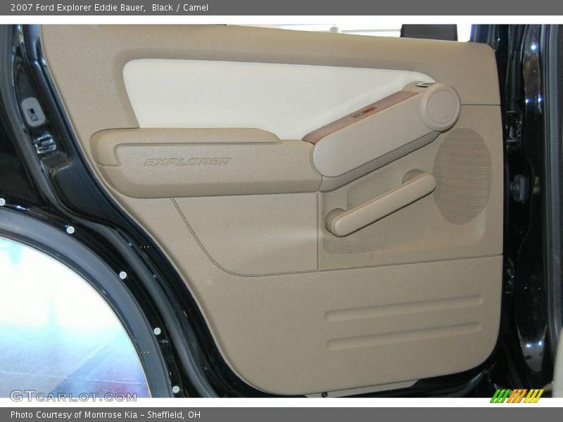 Black / Camel 2007 Ford Explorer Eddie Bauer