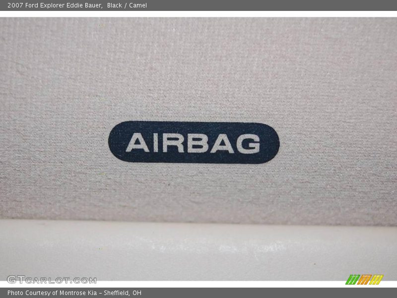 Black / Camel 2007 Ford Explorer Eddie Bauer