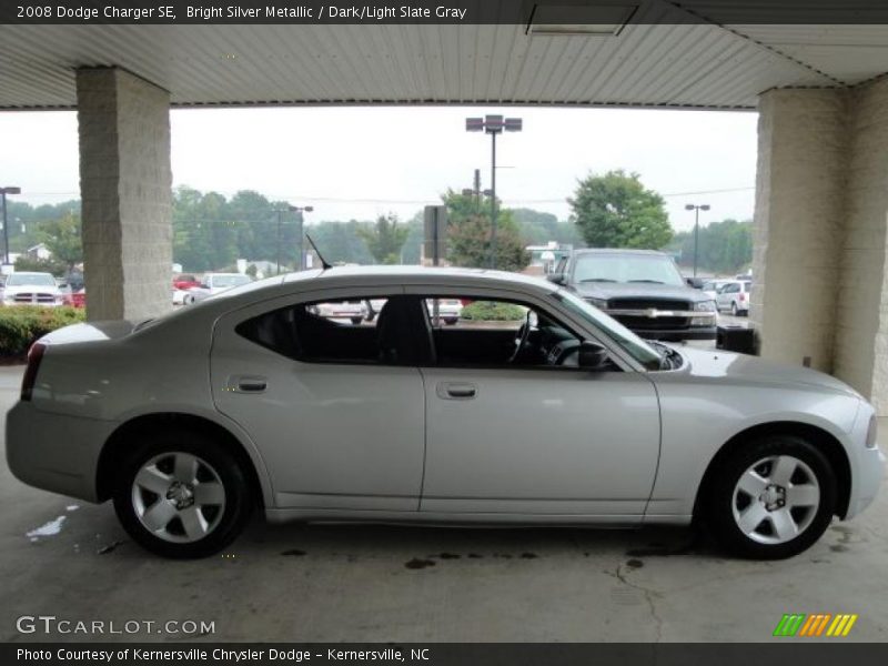 Bright Silver Metallic / Dark/Light Slate Gray 2008 Dodge Charger SE