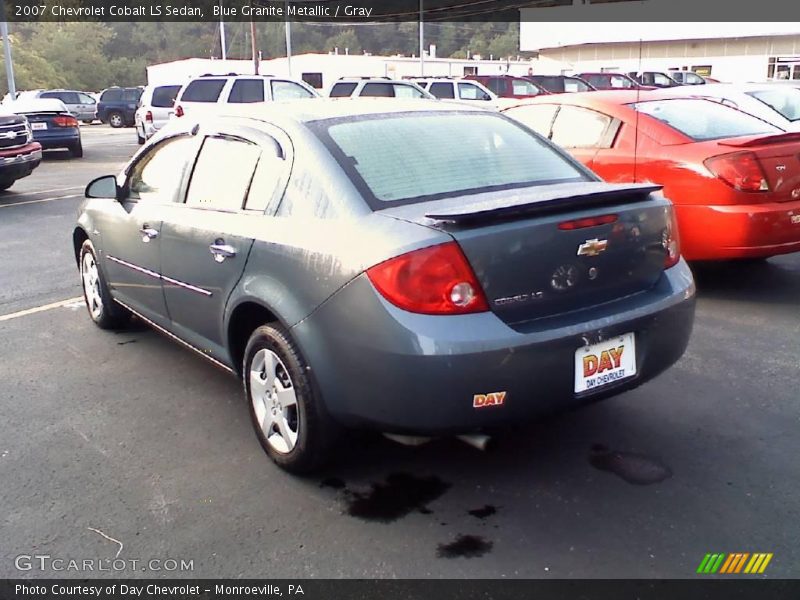 Blue Granite Metallic / Gray 2007 Chevrolet Cobalt LS Sedan