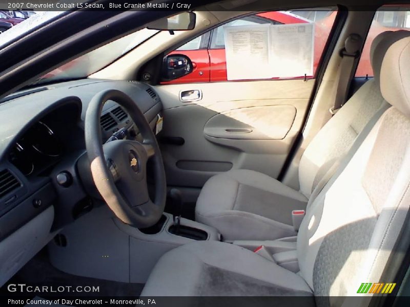Blue Granite Metallic / Gray 2007 Chevrolet Cobalt LS Sedan