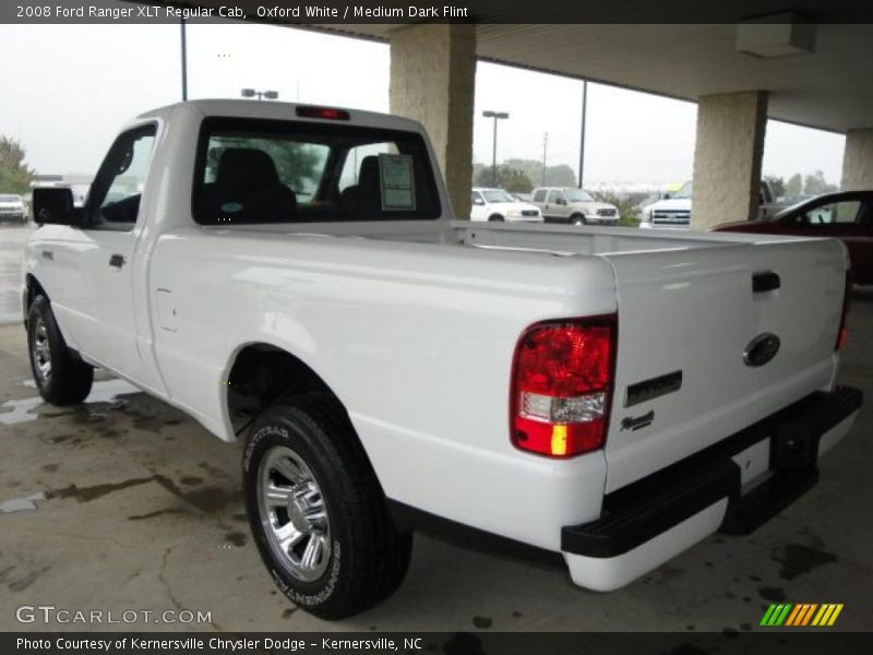 Oxford White / Medium Dark Flint 2008 Ford Ranger XLT Regular Cab