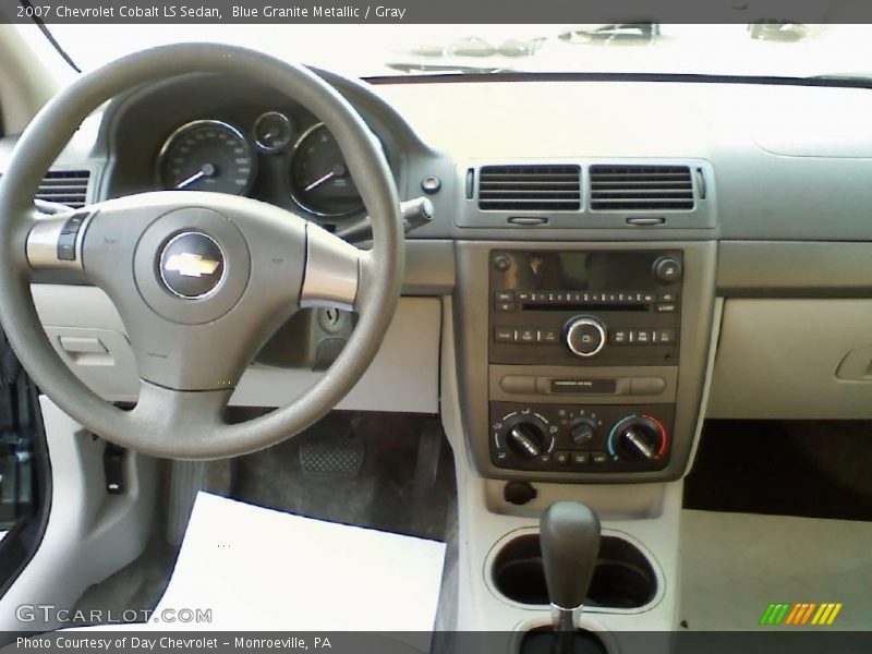 Blue Granite Metallic / Gray 2007 Chevrolet Cobalt LS Sedan