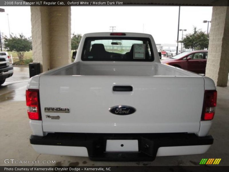 Oxford White / Medium Dark Flint 2008 Ford Ranger XLT Regular Cab
