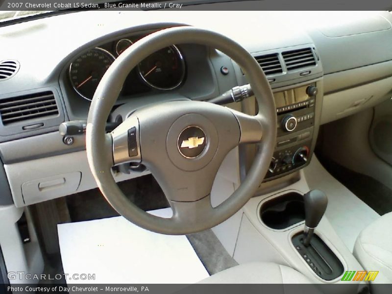 Blue Granite Metallic / Gray 2007 Chevrolet Cobalt LS Sedan