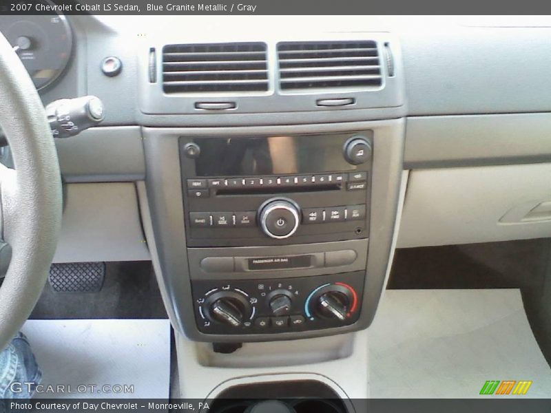 Blue Granite Metallic / Gray 2007 Chevrolet Cobalt LS Sedan