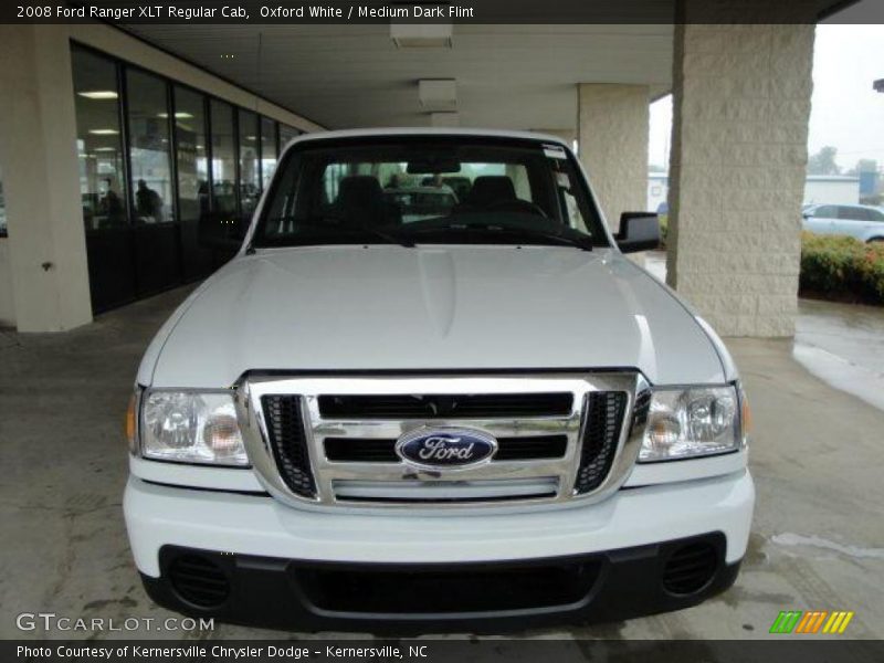 Oxford White / Medium Dark Flint 2008 Ford Ranger XLT Regular Cab