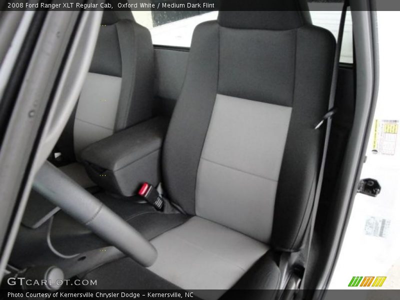 Oxford White / Medium Dark Flint 2008 Ford Ranger XLT Regular Cab