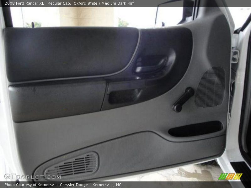 Oxford White / Medium Dark Flint 2008 Ford Ranger XLT Regular Cab