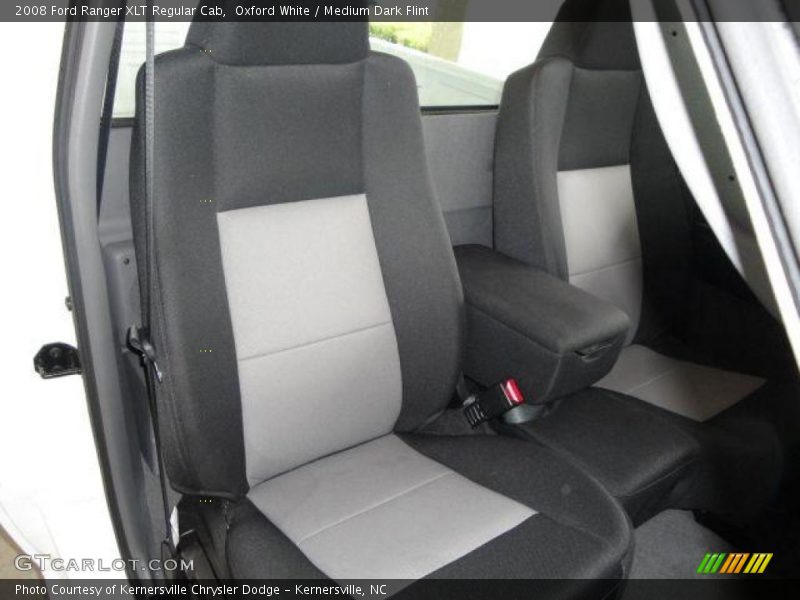 Oxford White / Medium Dark Flint 2008 Ford Ranger XLT Regular Cab