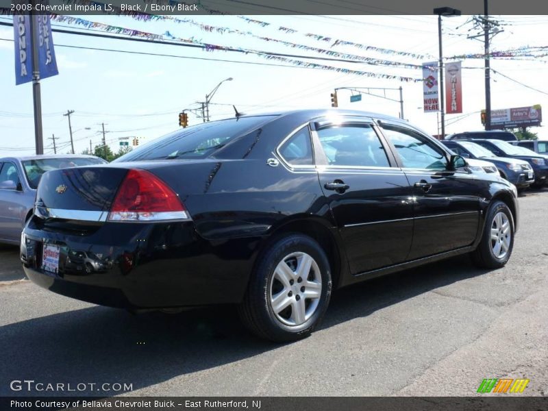 Black / Ebony Black 2008 Chevrolet Impala LS