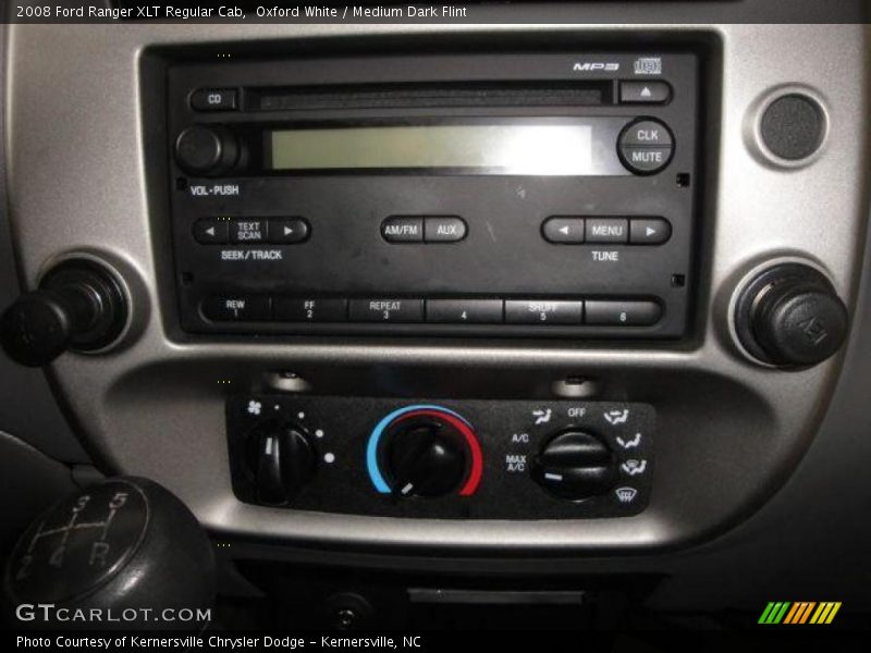 Oxford White / Medium Dark Flint 2008 Ford Ranger XLT Regular Cab