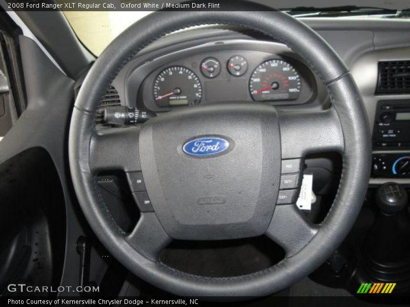 Oxford White / Medium Dark Flint 2008 Ford Ranger XLT Regular Cab