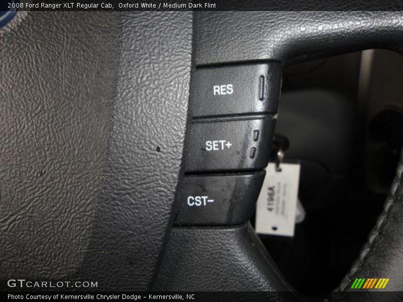 Oxford White / Medium Dark Flint 2008 Ford Ranger XLT Regular Cab