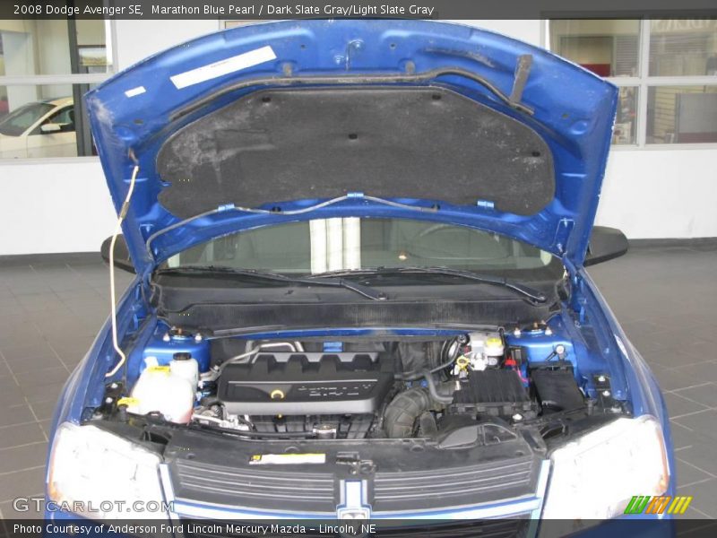 Marathon Blue Pearl / Dark Slate Gray/Light Slate Gray 2008 Dodge Avenger SE