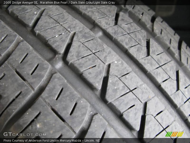 Marathon Blue Pearl / Dark Slate Gray/Light Slate Gray 2008 Dodge Avenger SE