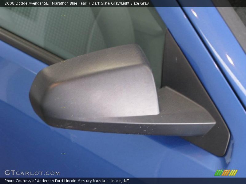 Marathon Blue Pearl / Dark Slate Gray/Light Slate Gray 2008 Dodge Avenger SE