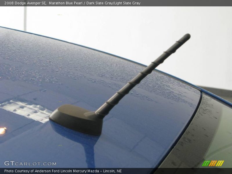 Marathon Blue Pearl / Dark Slate Gray/Light Slate Gray 2008 Dodge Avenger SE