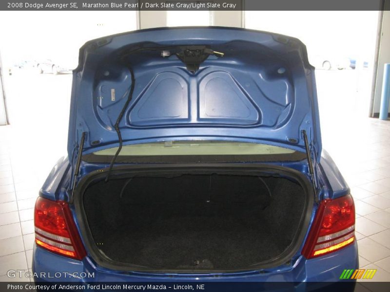 Marathon Blue Pearl / Dark Slate Gray/Light Slate Gray 2008 Dodge Avenger SE