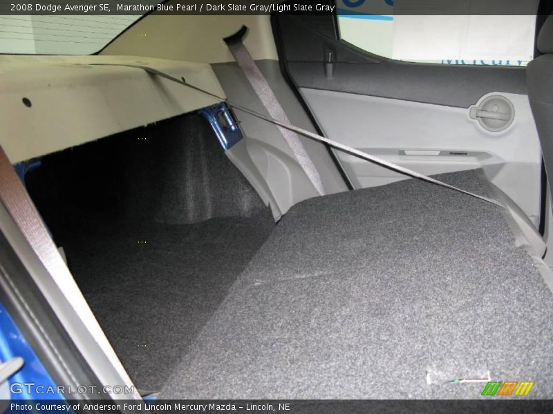 Marathon Blue Pearl / Dark Slate Gray/Light Slate Gray 2008 Dodge Avenger SE