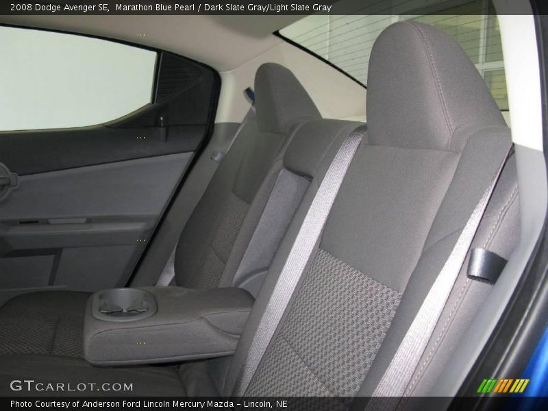 Marathon Blue Pearl / Dark Slate Gray/Light Slate Gray 2008 Dodge Avenger SE