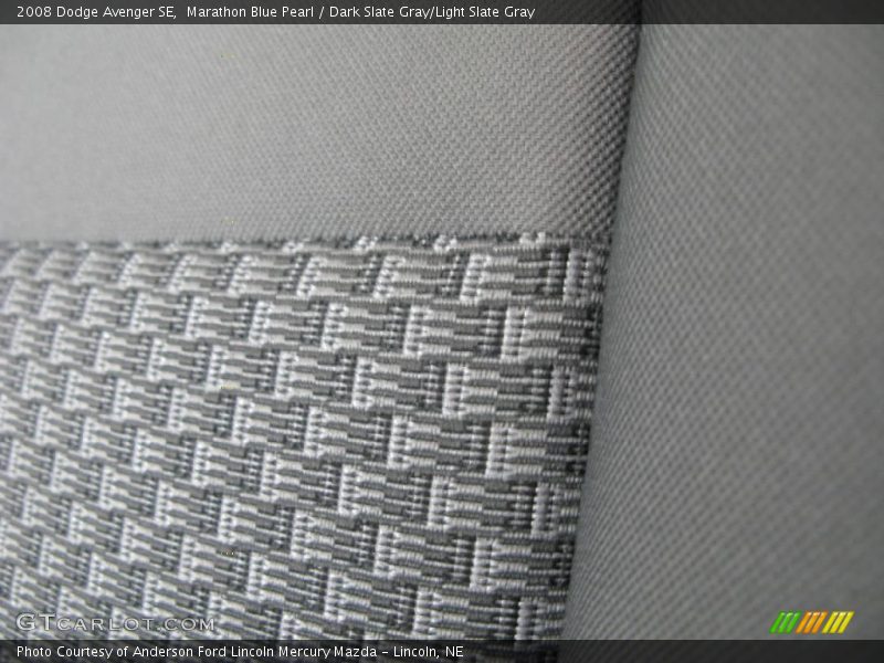 Marathon Blue Pearl / Dark Slate Gray/Light Slate Gray 2008 Dodge Avenger SE
