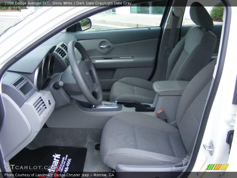 Stone White / Dark Slate Gray/Light Slate Gray 2008 Dodge Avenger SXT