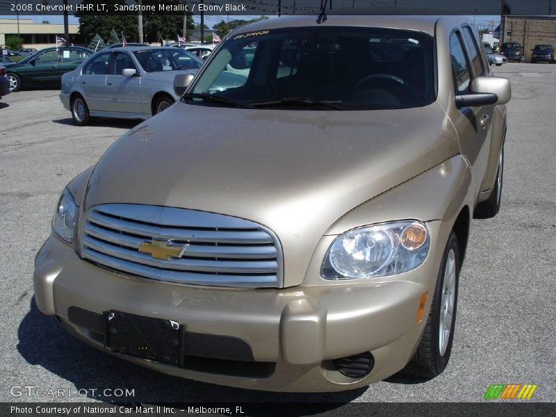 Sandstone Metallic / Ebony Black 2008 Chevrolet HHR LT