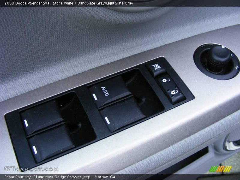 Stone White / Dark Slate Gray/Light Slate Gray 2008 Dodge Avenger SXT