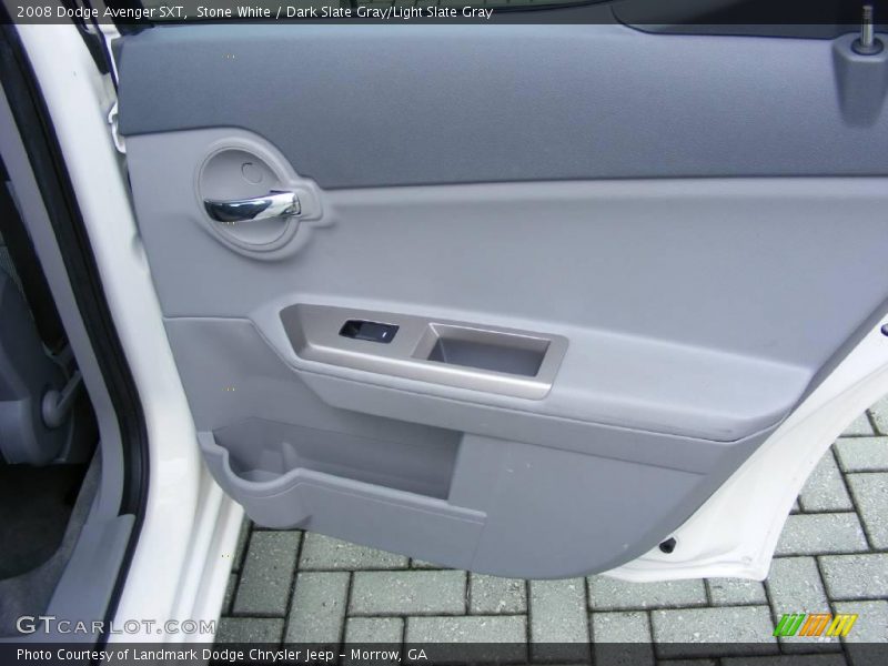 Stone White / Dark Slate Gray/Light Slate Gray 2008 Dodge Avenger SXT