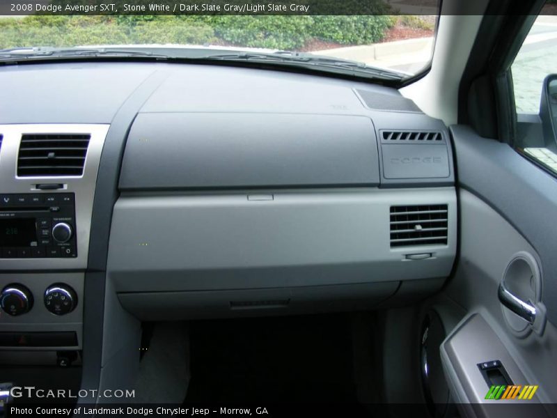 Stone White / Dark Slate Gray/Light Slate Gray 2008 Dodge Avenger SXT