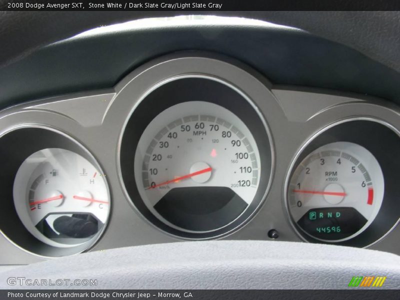 Stone White / Dark Slate Gray/Light Slate Gray 2008 Dodge Avenger SXT