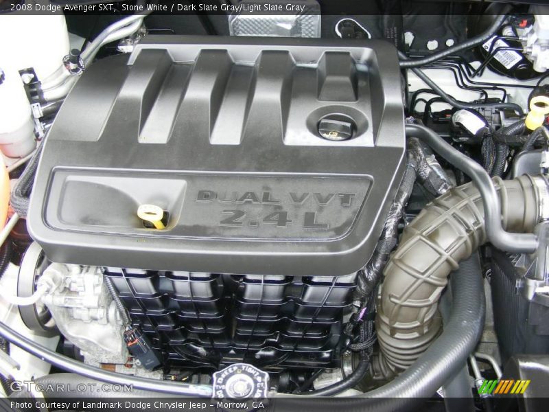 Stone White / Dark Slate Gray/Light Slate Gray 2008 Dodge Avenger SXT