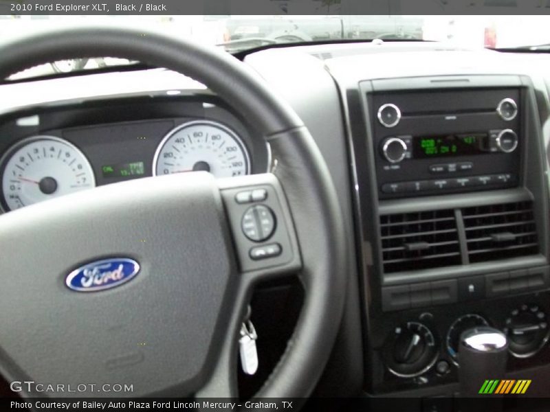 Black / Black 2010 Ford Explorer XLT