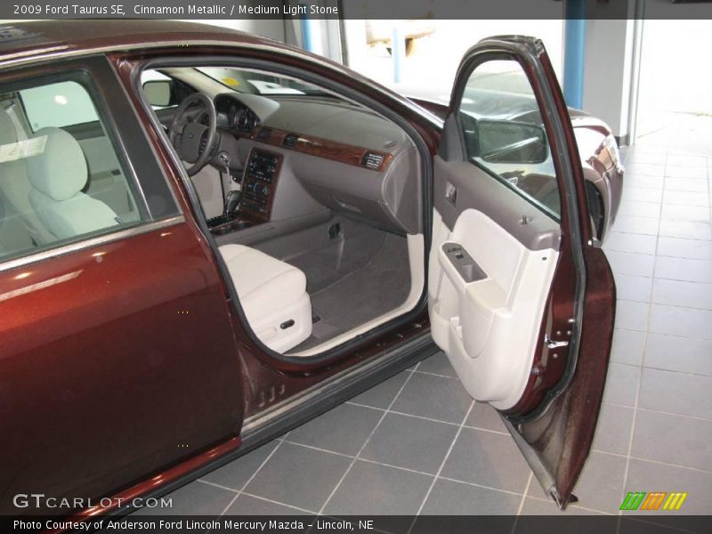 Cinnamon Metallic / Medium Light Stone 2009 Ford Taurus SE