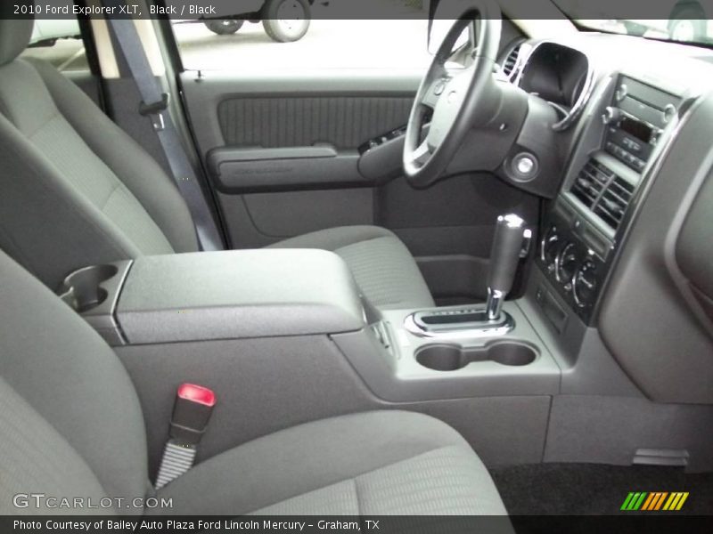Black / Black 2010 Ford Explorer XLT