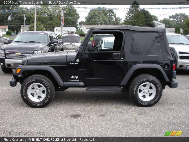 Black / Dark Slate Gray 2006 Jeep Wrangler Sport 4x4