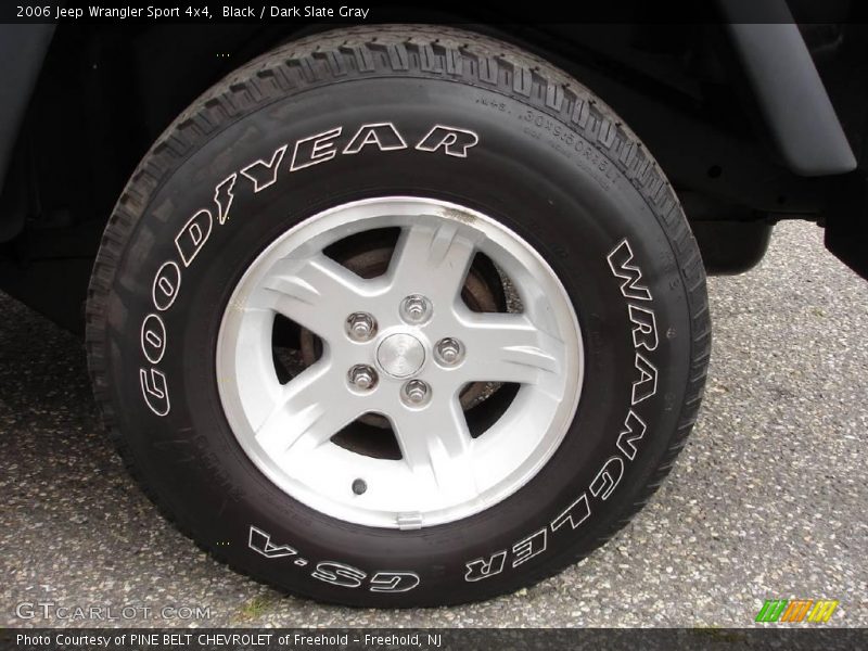 Black / Dark Slate Gray 2006 Jeep Wrangler Sport 4x4