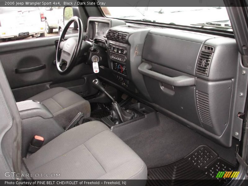 Black / Dark Slate Gray 2006 Jeep Wrangler Sport 4x4