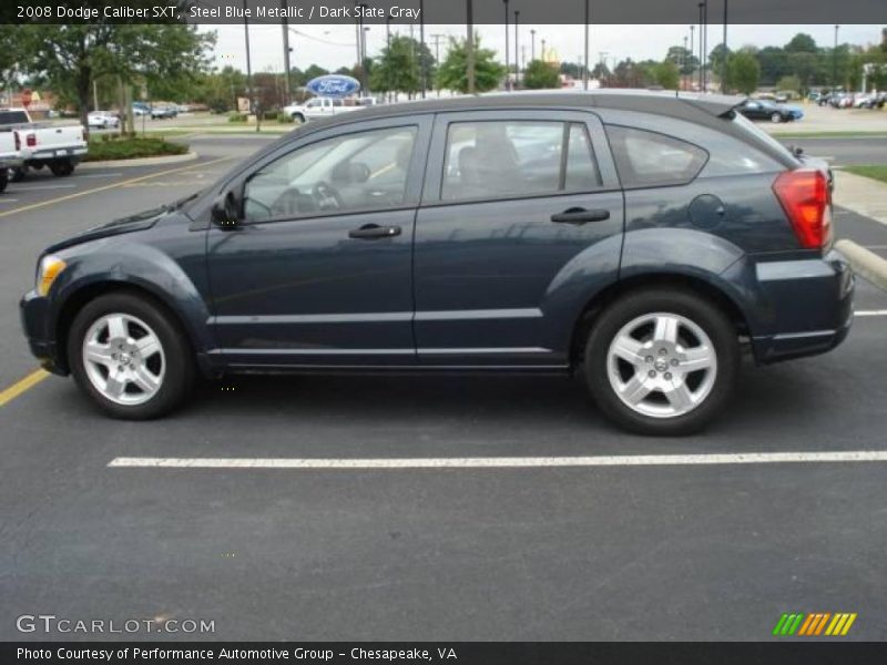 Steel Blue Metallic / Dark Slate Gray 2008 Dodge Caliber SXT