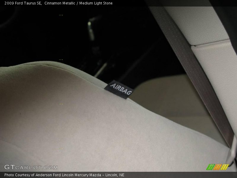 Cinnamon Metallic / Medium Light Stone 2009 Ford Taurus SE