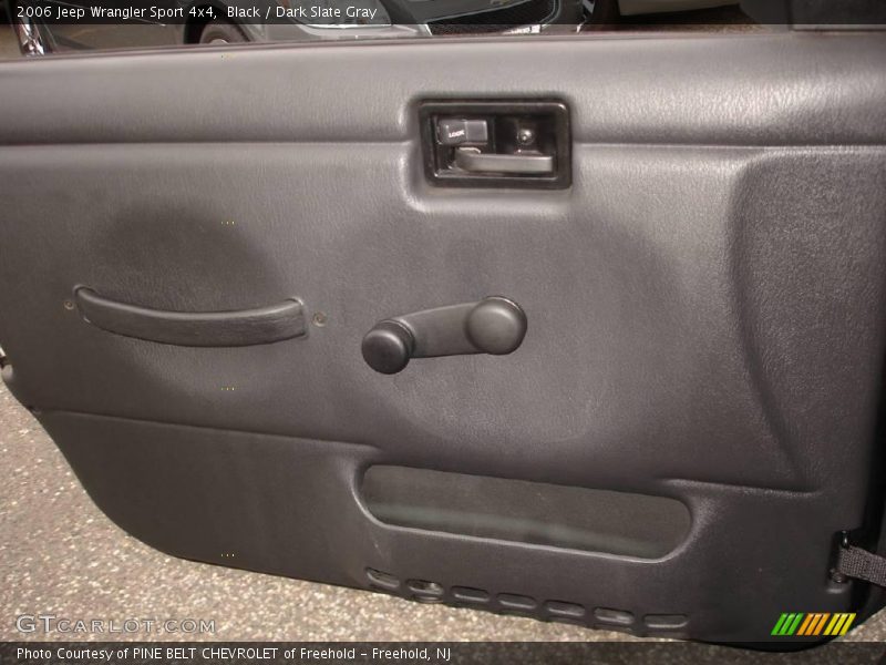 Black / Dark Slate Gray 2006 Jeep Wrangler Sport 4x4