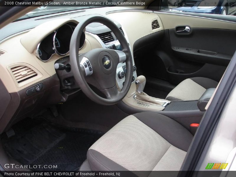 Amber Bronze Metallic / Cocoa/Cashmere Beige 2008 Chevrolet Malibu LS Sedan