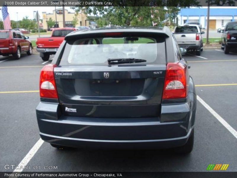 Steel Blue Metallic / Dark Slate Gray 2008 Dodge Caliber SXT