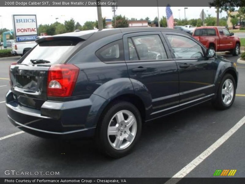 Steel Blue Metallic / Dark Slate Gray 2008 Dodge Caliber SXT