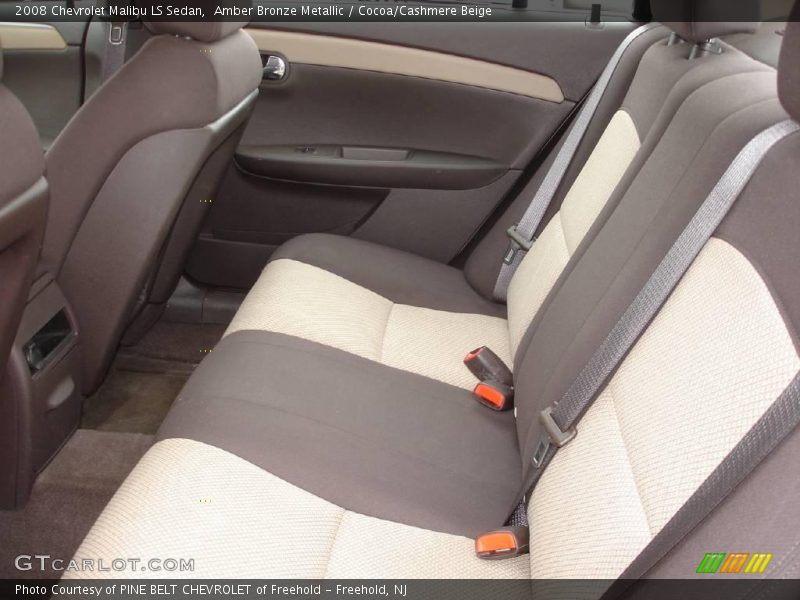Amber Bronze Metallic / Cocoa/Cashmere Beige 2008 Chevrolet Malibu LS Sedan
